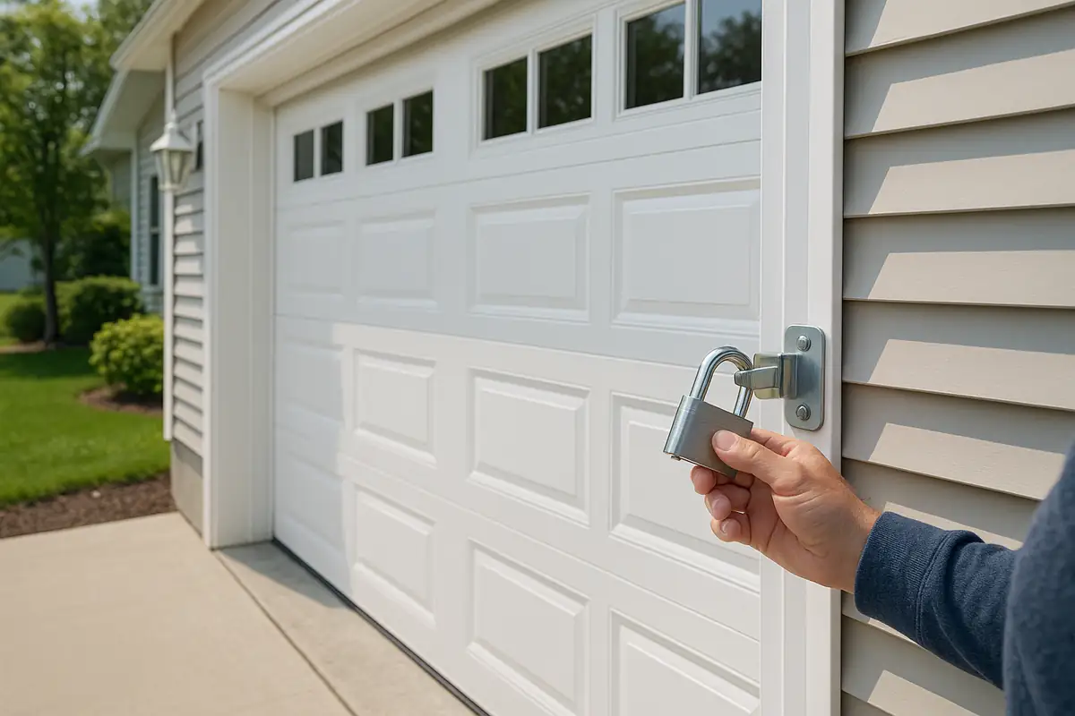 Top Security Features for Your Garage Door in Stockton