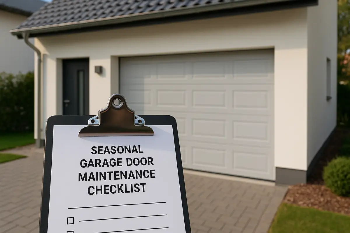 Seasonal Garage Door Maintenance Checklist for Homeowners in Stockton, CA