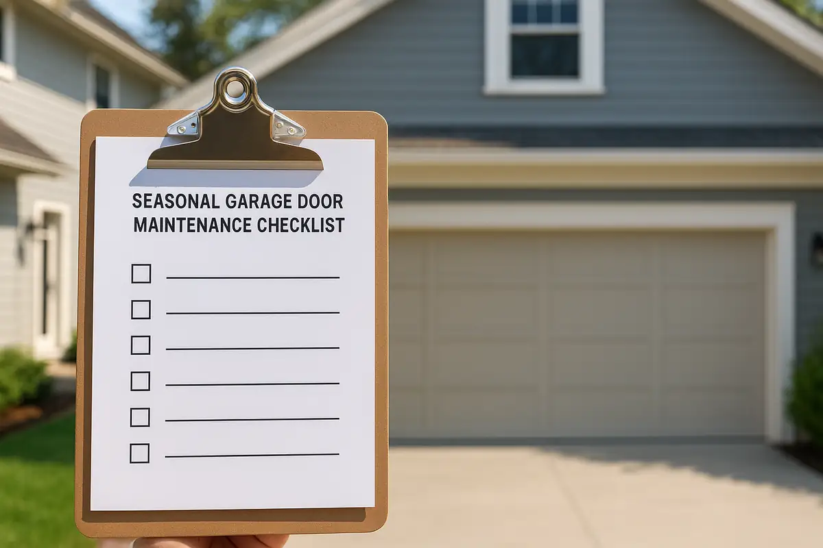 Seasonal Garage Door Maintenance Checklist for Homeowners in Stockton, CA
