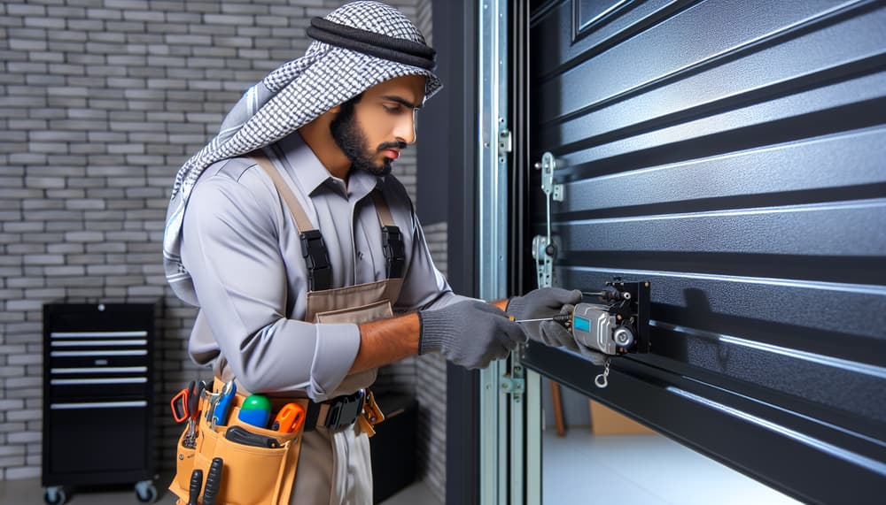 Our professional garage door repair process